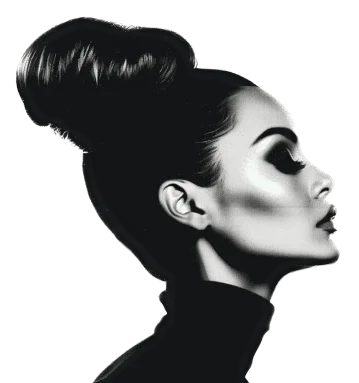 Elegant woman portrait